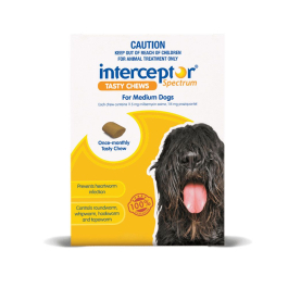 Interceptor Spectrum Dog Medium 22 - 44lbs Yellow CanadaVet