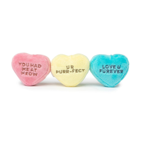 Fuzzyard Candy Hearts Cat Toy