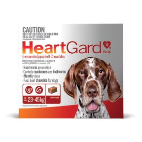 HeartGard Plus Dog Large 23-45kg Brown