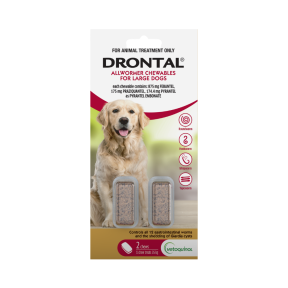 Drontal Allwormer Chews Dog Large 35kg