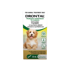 Drontal Worming Suspension for Puppies 30ml Box