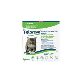 Felpreva Spot On Cat Large 11-17lbs Green