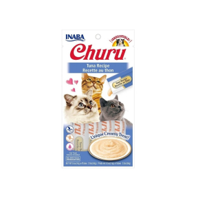 Inaba Churu Puree Tuna Cat Treats 4 Pack