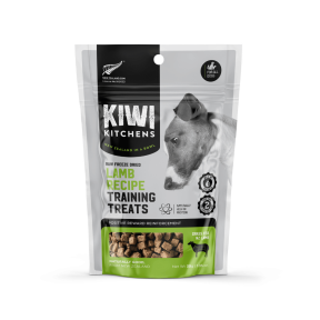 Kiwi Kitchens Raw Freeze Dried Lamb Recipe Training Treats for Dogs 30g Front