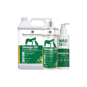 Natural Animal Solutions Omega Oil 3 6 & 9 Oil for Dogs and Horses