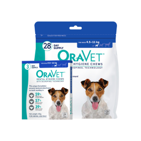 OraVet Dental Chews Dog Small 4.5-11kg