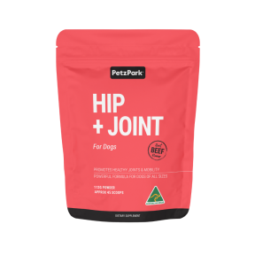 Petz Park Hip + Joint Powder Supplement For Dogs Front