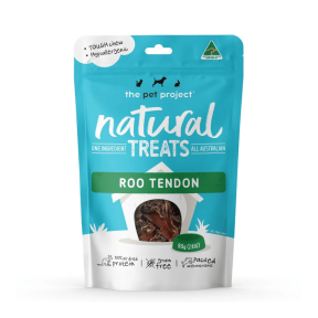 The Pet Project Natural Treats Kangaroo Tendon 80g