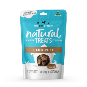The Pet Project Natural Treats Lamb Puff 55g