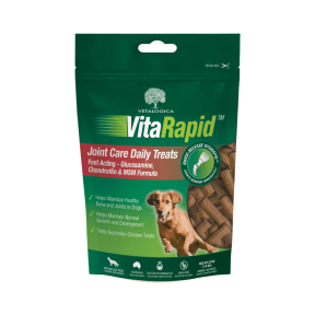 Vetalogica Vitarapid Dog Joint/Arthritis Daily Treats 210g front    