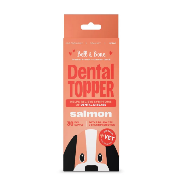Bell & Bone Dental Meal Topper for Dogs Salmon 30ml main product photo