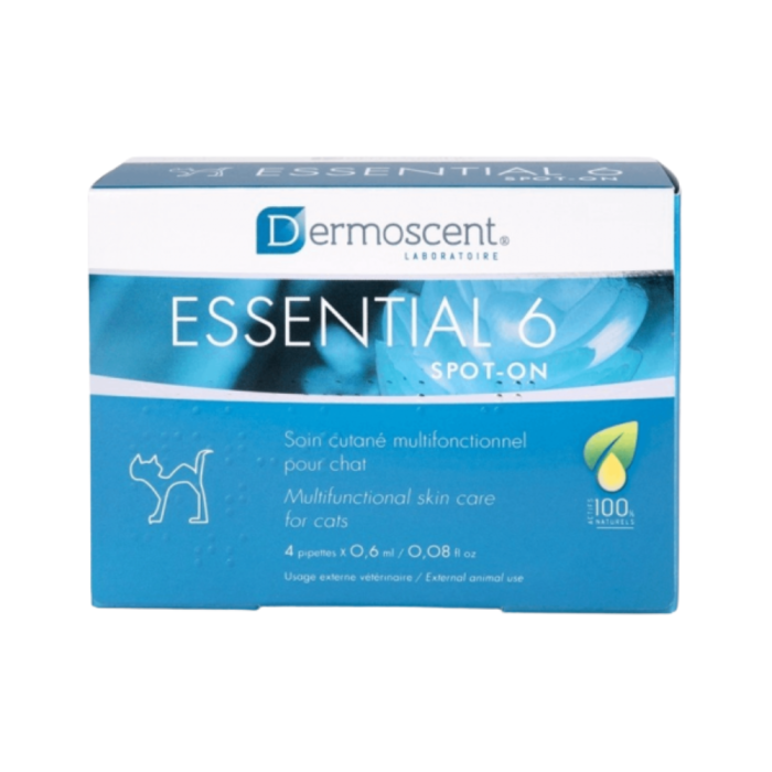 Dermoscent Essential 6 For Cats 4 Pack main product photo