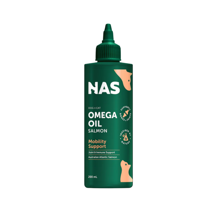 Natural Animal Solutions Omega Oil Mobility Support Salmon Dog & Cat main product photo