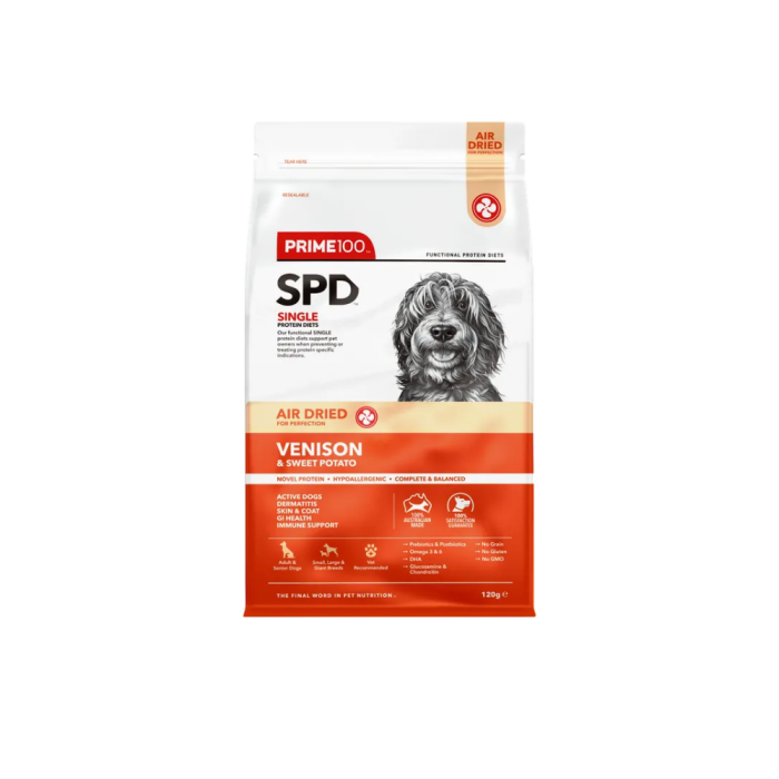 Prime100 SPD Air Dried Venison & Sweet Potato main product photo