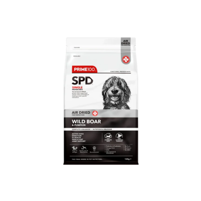 Prime100 SPD Air Dried Wild Boar & Pumpkin main product photo