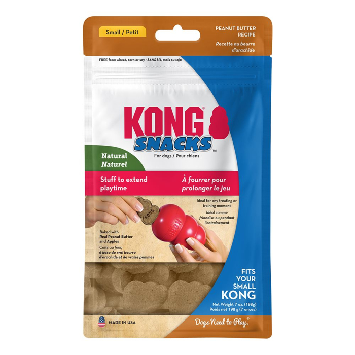 KONG Snacks Peanut Butter Dog Treats Small/Petit 200g main product photo