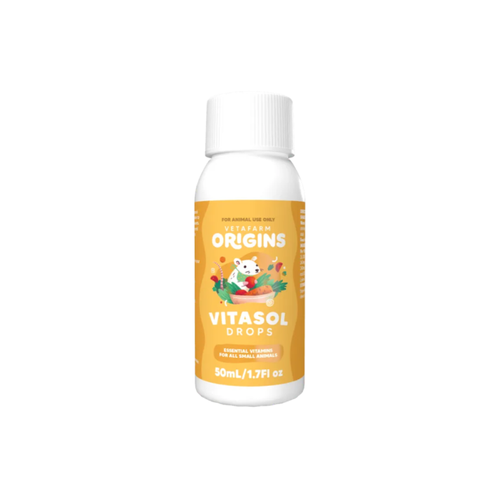 Vetafarm Origins Vitasol Vitamin Drops Small Animals 50ml main product photo