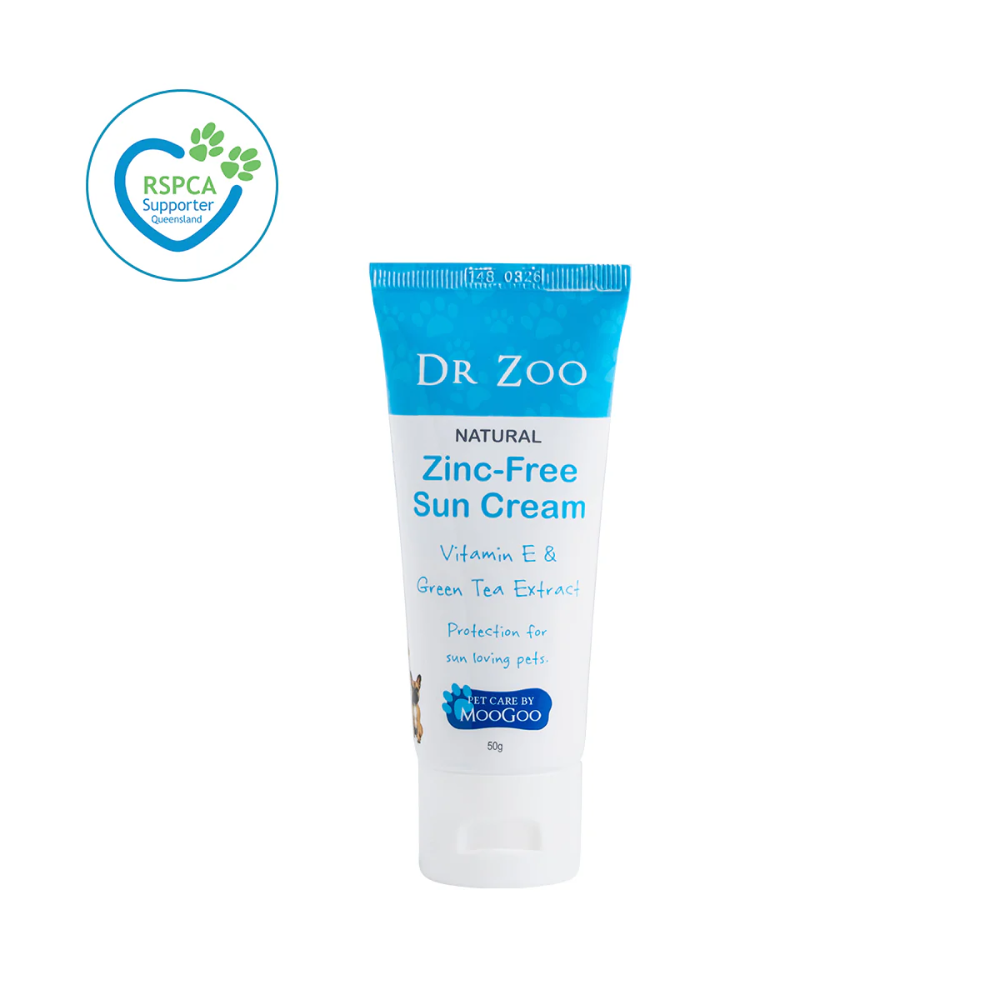 Dr Zoo Natural Zinc-Free Sun Cream 50g CanadaVet