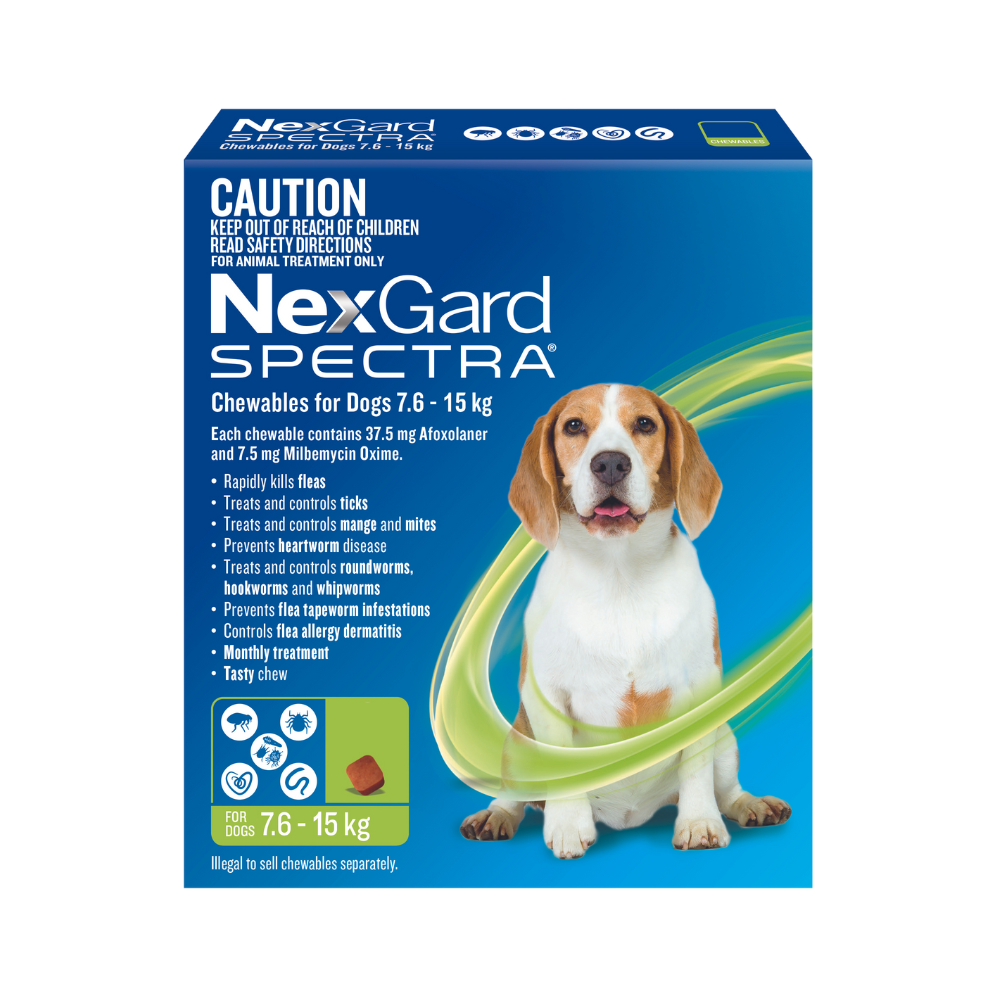 NexGard Spectra Dog Medium CanadaVet