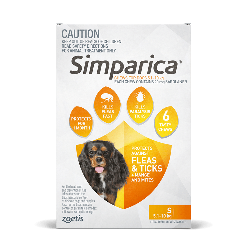 Simparica orange 2024