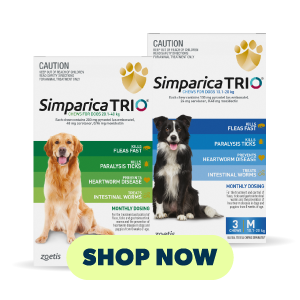 Simparica Trio packaging